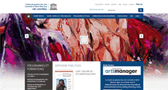 Desktop Screenshot of gestiondesarts.com